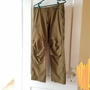 Hiking zip off to shorts pants